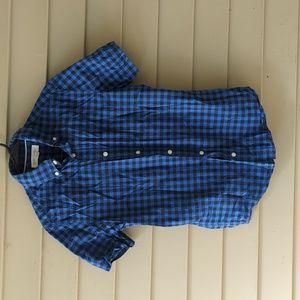 Aeropostale XS blue plaid